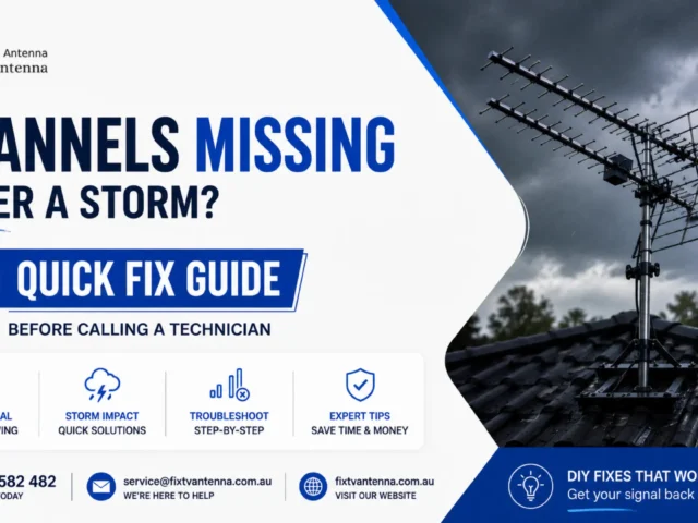 Channels Missing After a Storm? Quick Fix Guide Before Calling a Technician