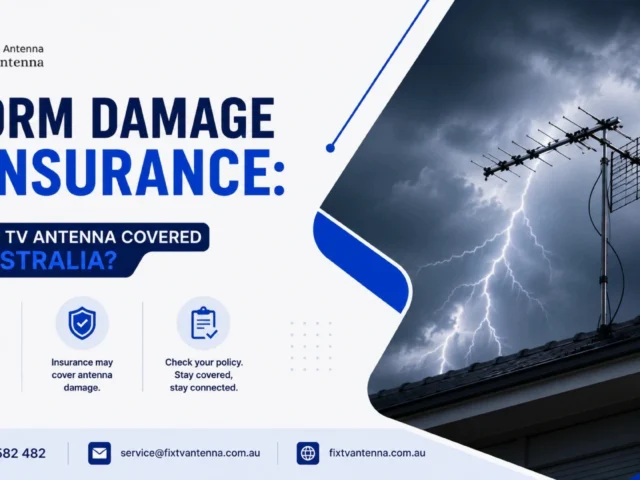 Storm Damage & Insurance: Is Your TV Antenna Covered in Australia?