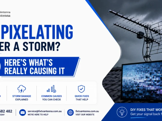 TV Pixelating After a Storm? Here’s What’s Really Causing It