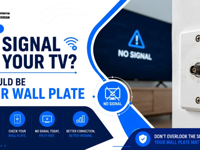 No Signal on Your TV? It Could Be Your Wall Plate