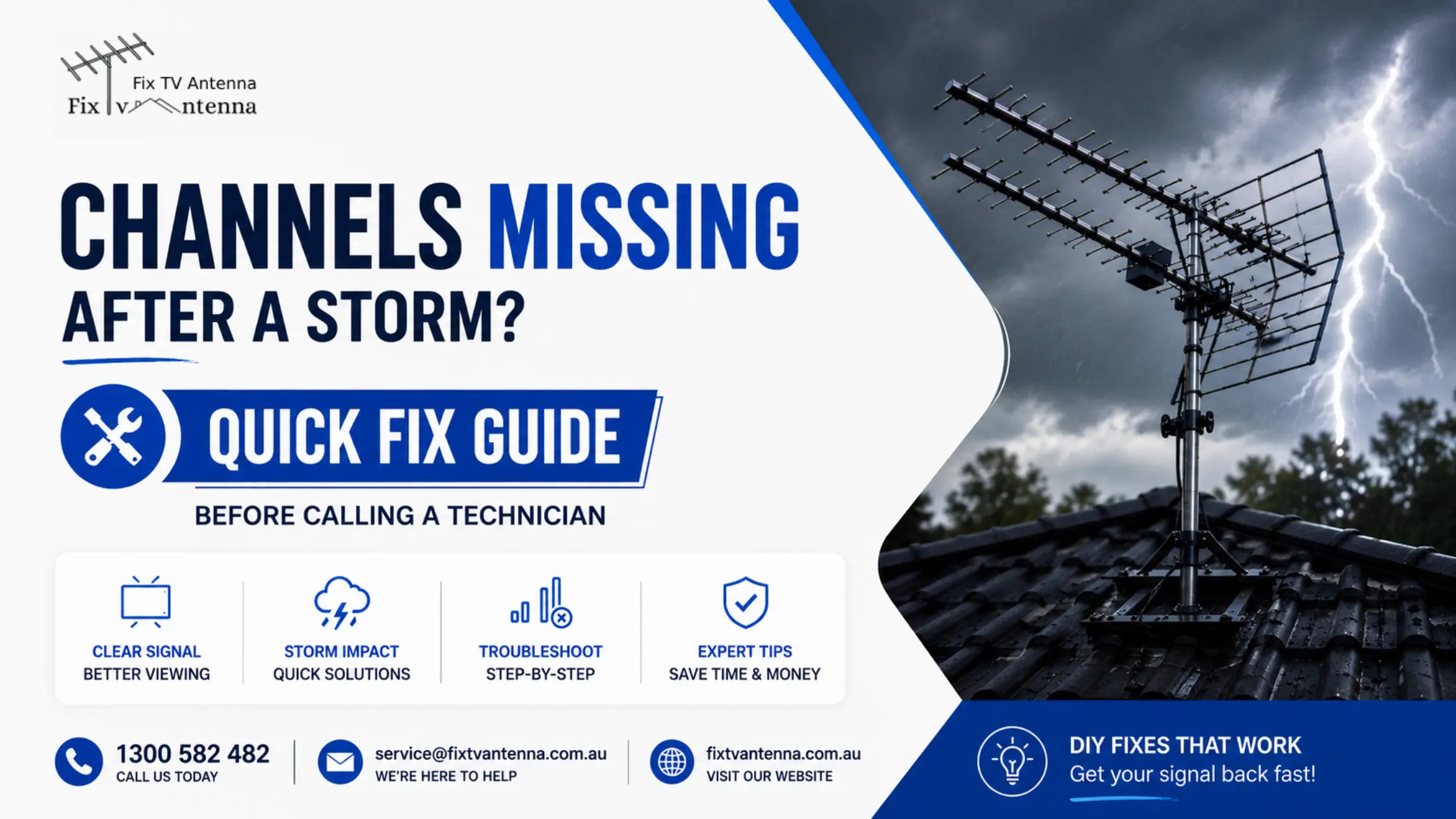 Channels Missing After a Storm? Quick Fix Guide Before Calling a Technician