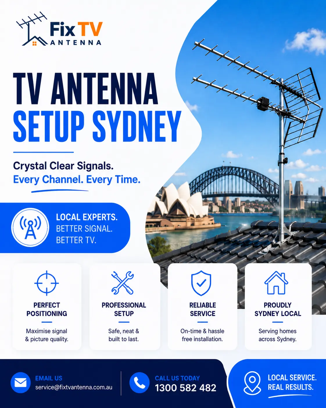 TV Antenna Services Across Sydney - Find Your Local Area