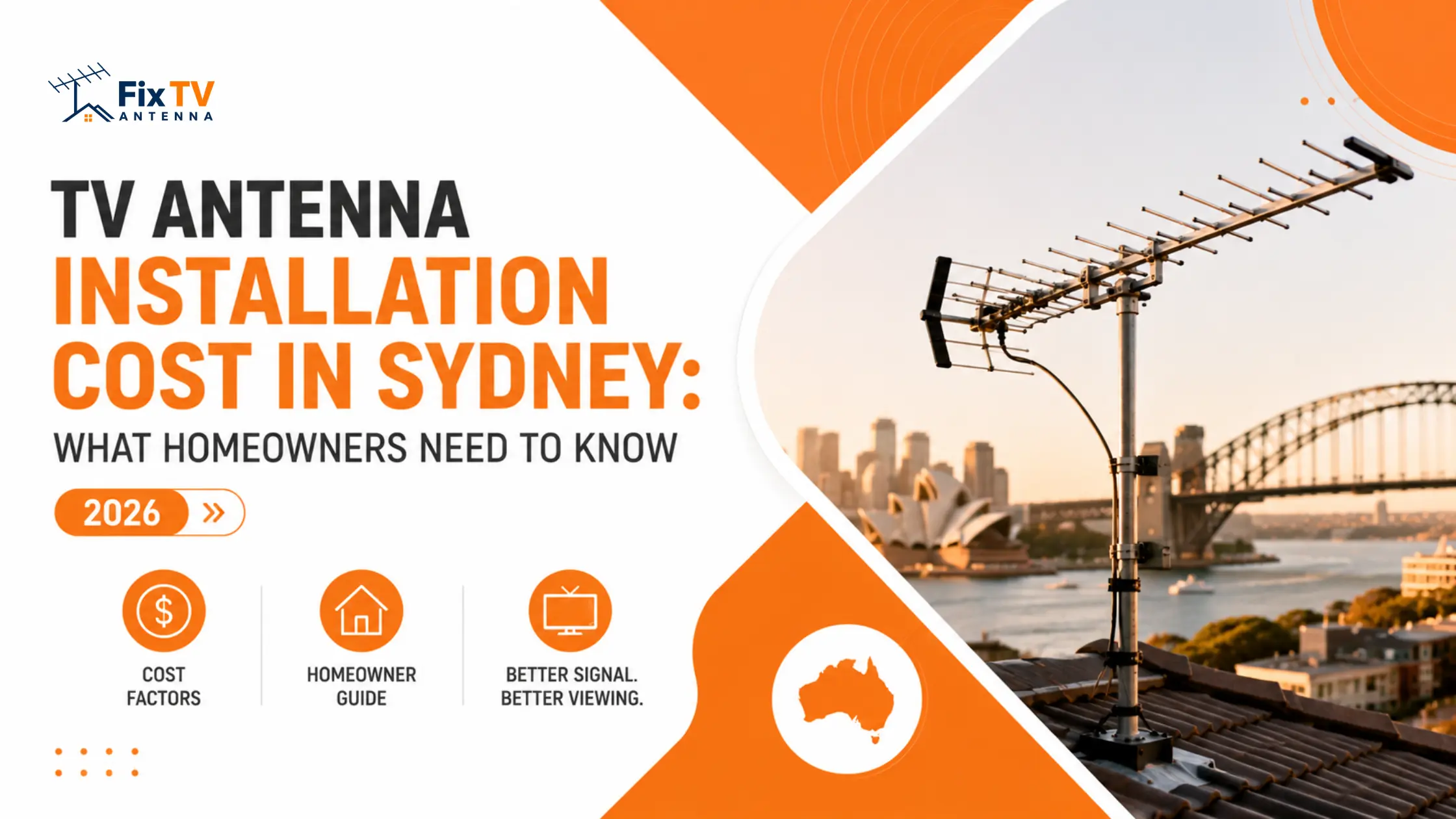 TV Antenna Installation Cost in Sydney What Homeowners Need to Know (2026)