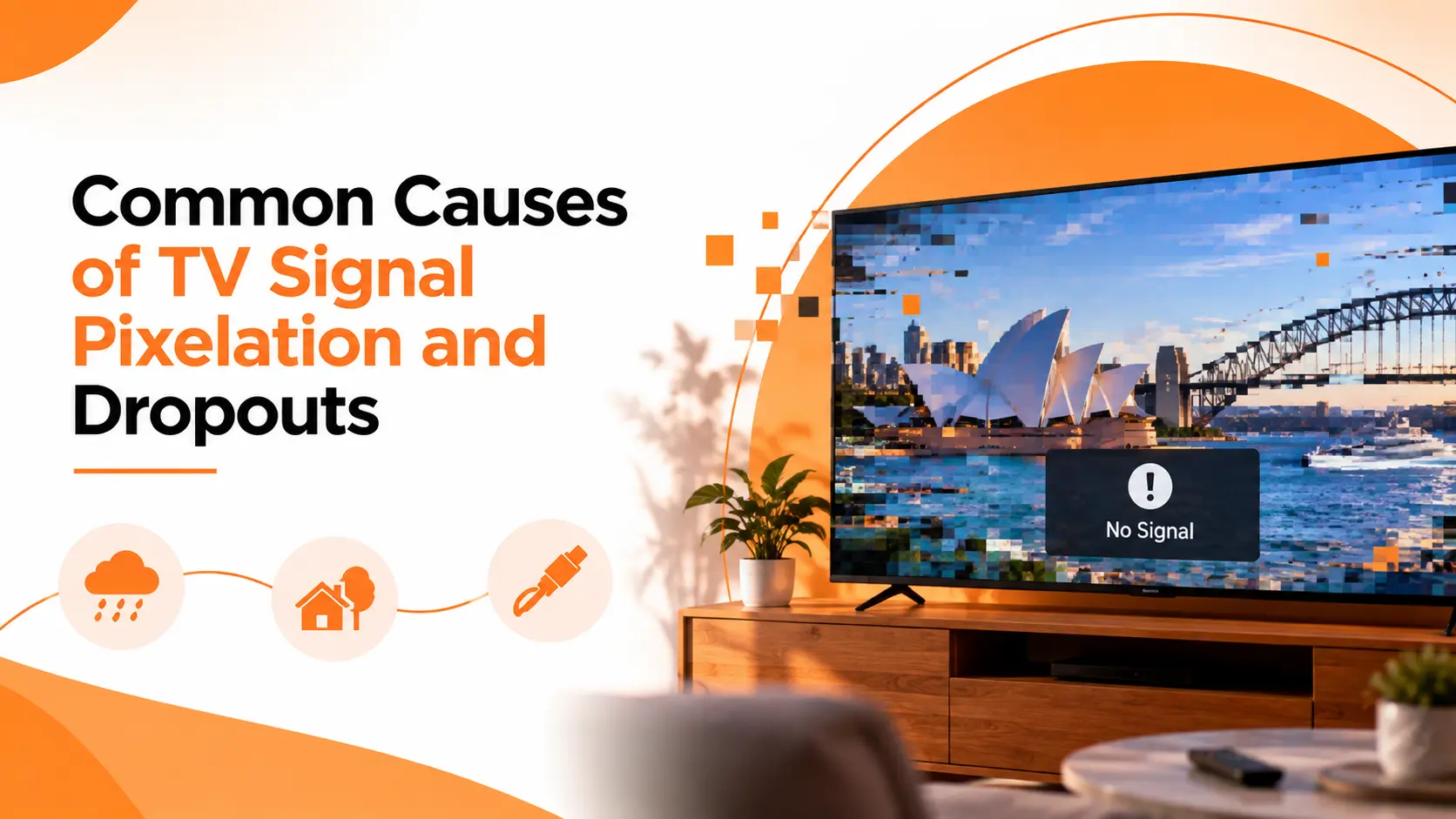 Common Causes of TV Signal Pixelation and Dropouts
