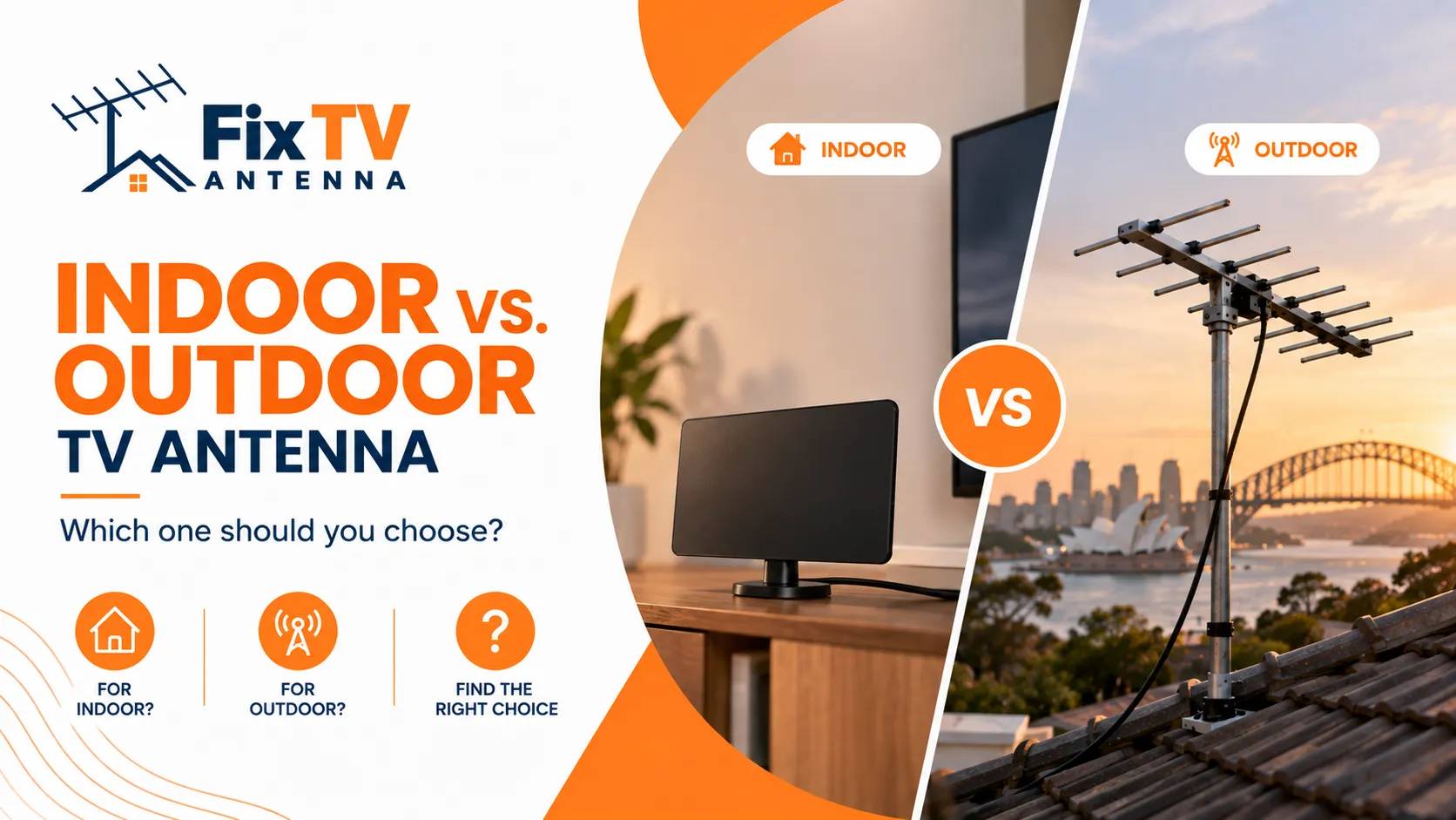 Indoor vs. Outdoor TV Antenna