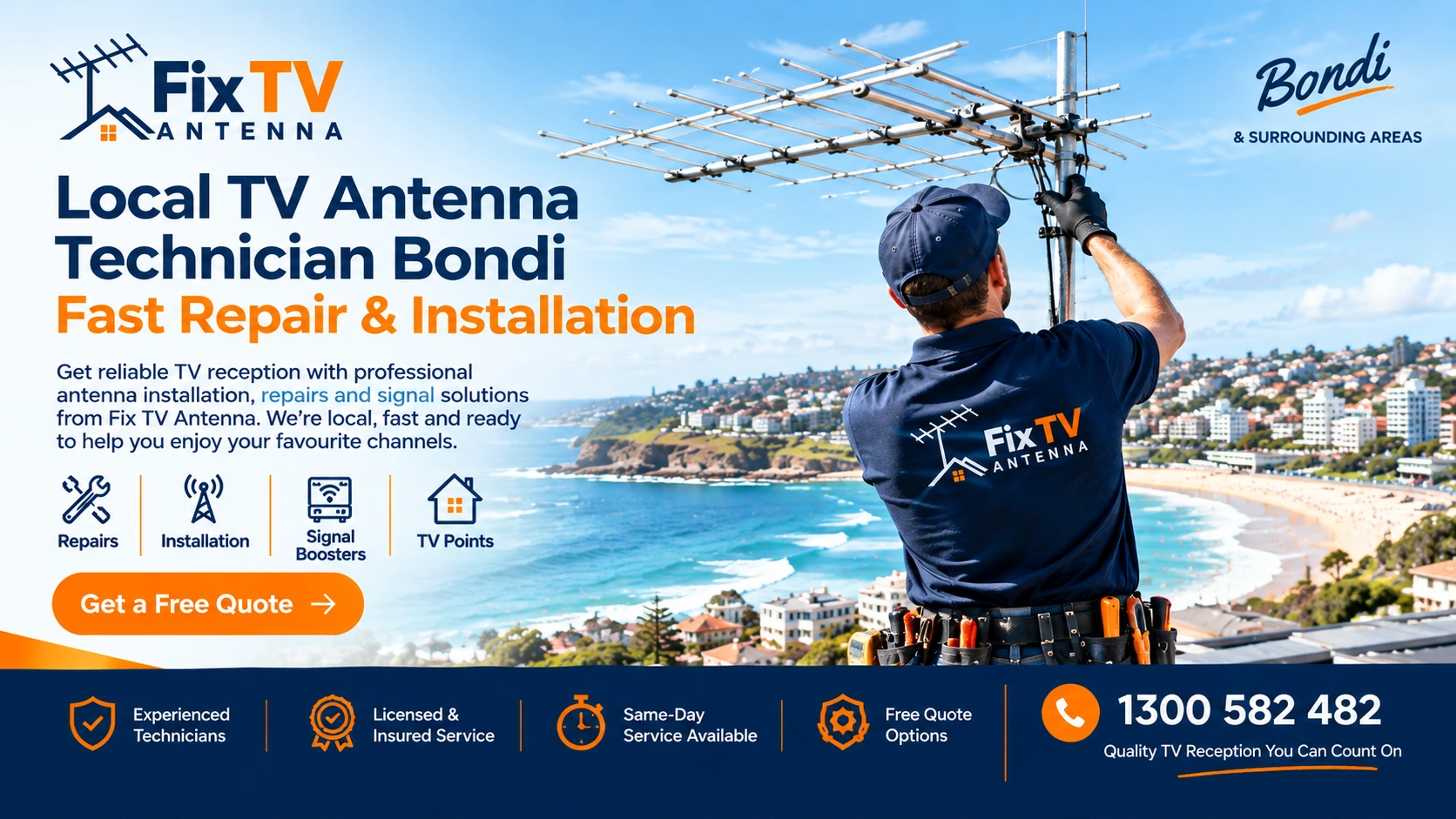 Local TV Antenna Technician Bondi