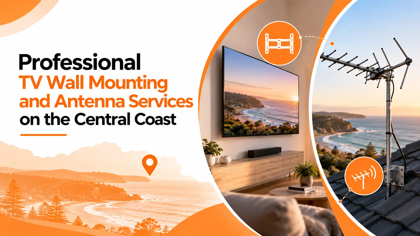 TV Mounting and Antenna Installation services in central coast