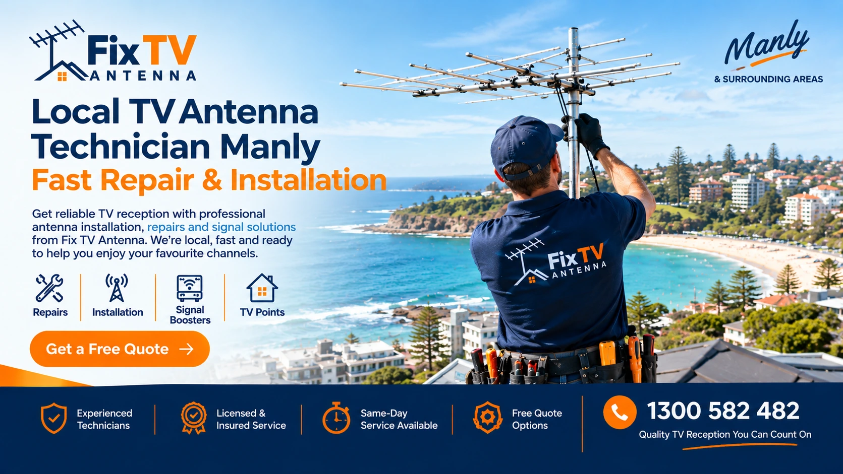 Local TV Antenna Technician Manly